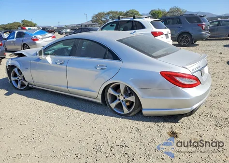 2012 Mercedes-Benz Cls 550 z USA, uszkodzony, nr VIN WDDLJ7DB9CA013087